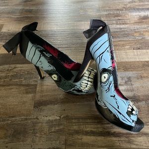 Iron Fist Zombie High Heels